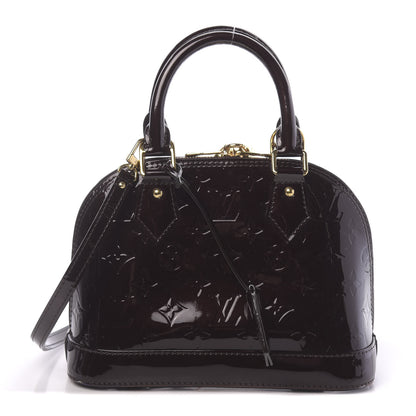 Louis Vuitton Vernis Alma BB Amarante 1 of 10