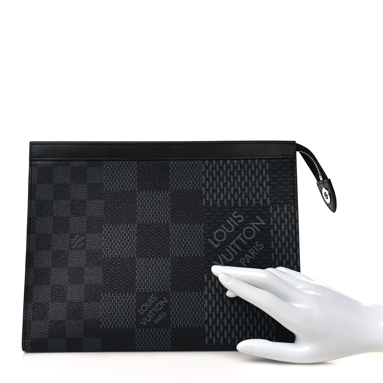 Louis Vuitton Damier Graphite 3D Pochette Voyage 2 of 6