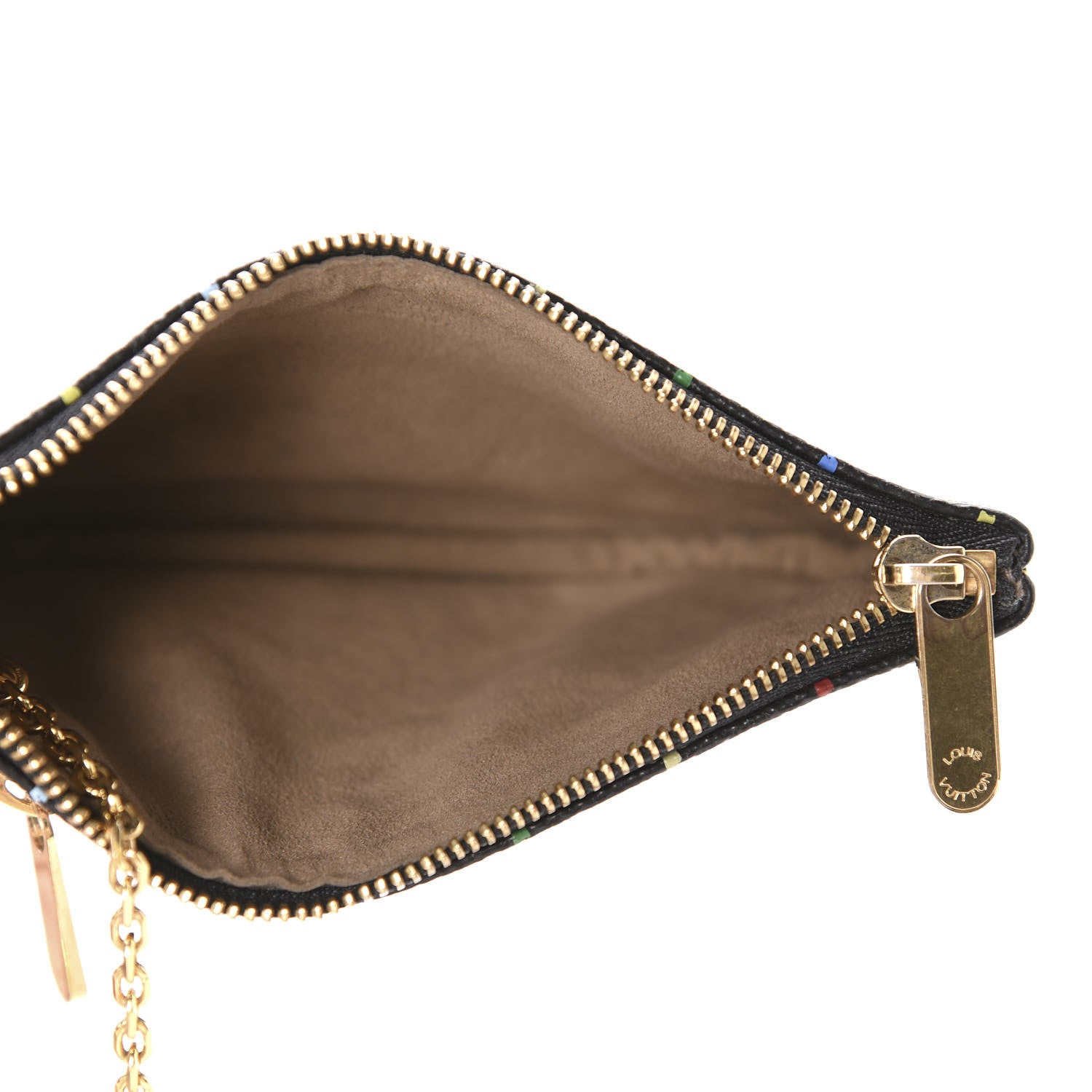 Louis Vuitton Monogram Multicolor Pochette Plate MM Black 5 of 8