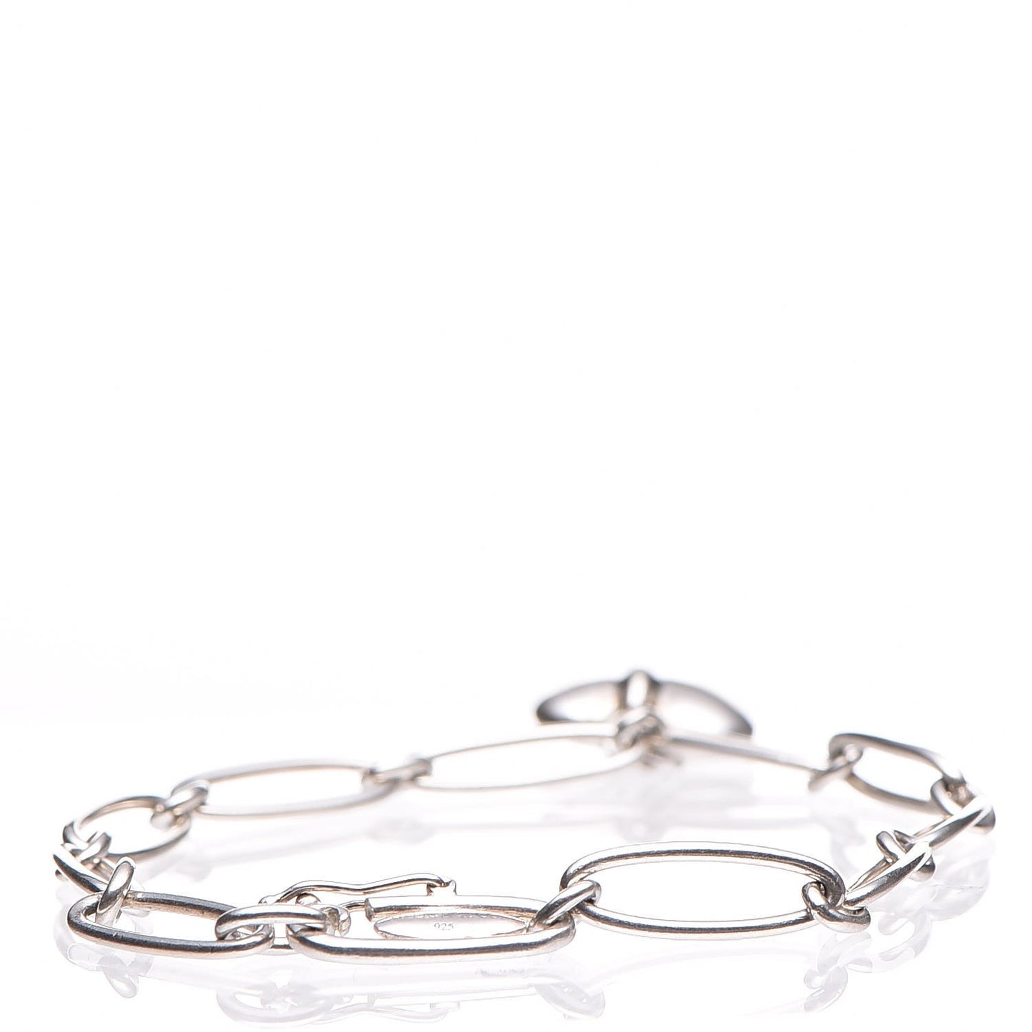 Sterling Silver Elsa Peretti Full Heart Bracelet