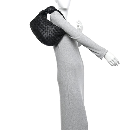 Bottega Veneta Nappa Intrecciato Teen Jodie Hobo Black 2 of 10
