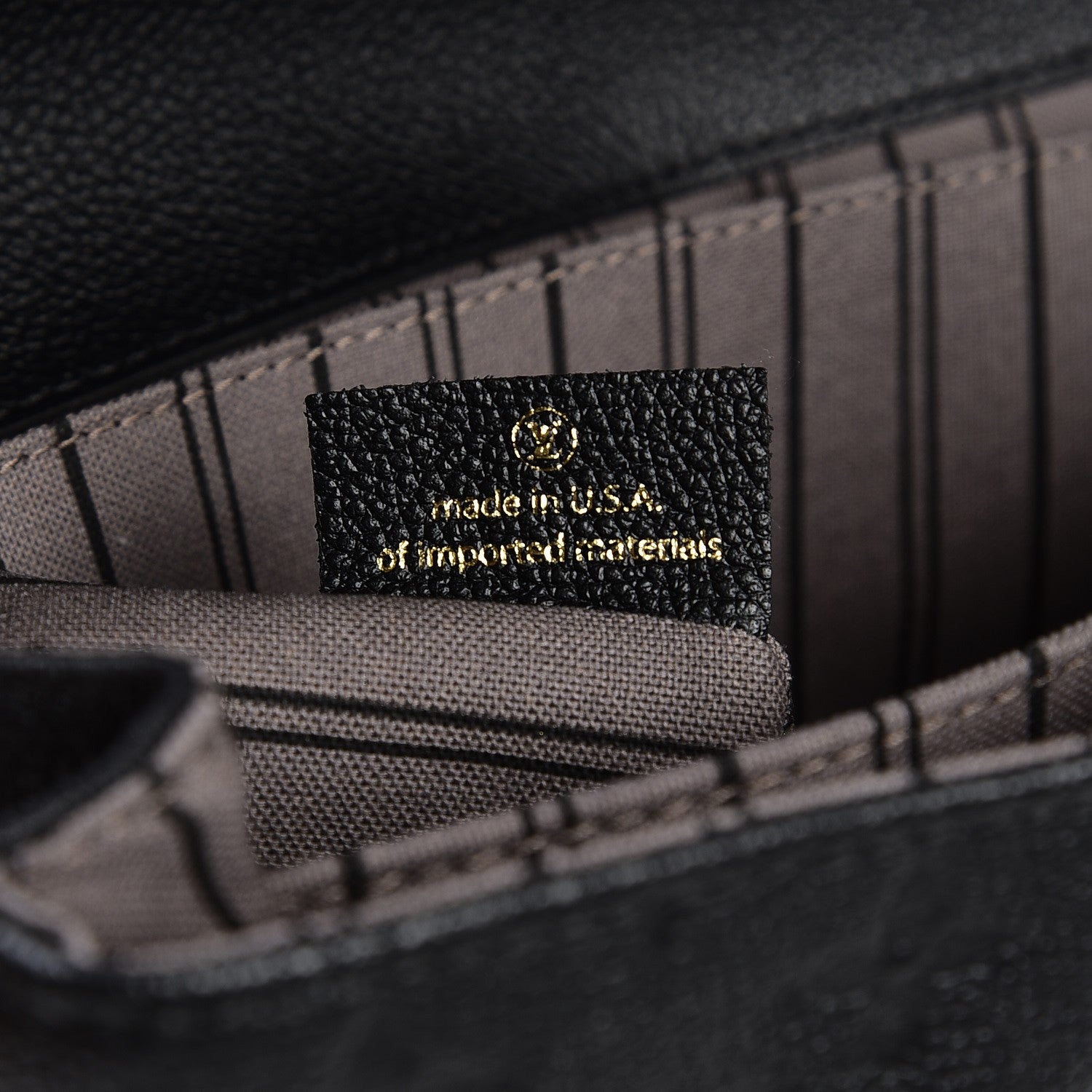 Louis Vuitton Empreinte Pochette Metis Black 7 of 10