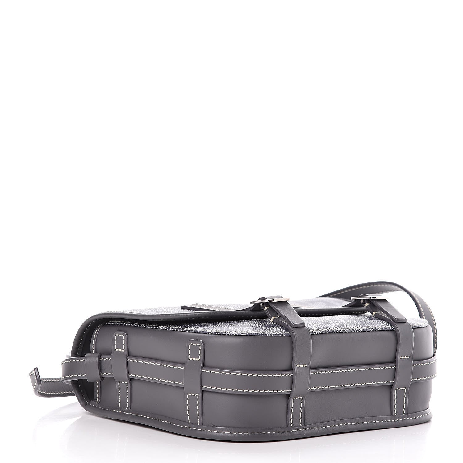 Goyard Goyardine Belvedere PM Messenger Bag Grey 4 of 9