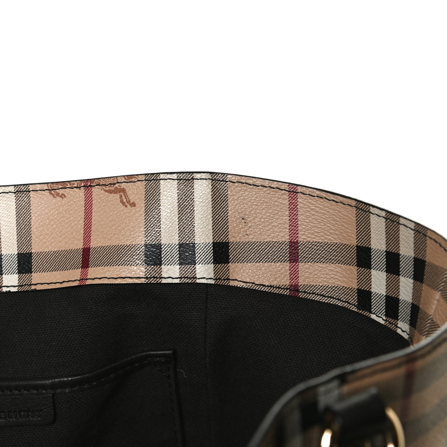 Haymarket Check Small Canterbury Tote Chocolate