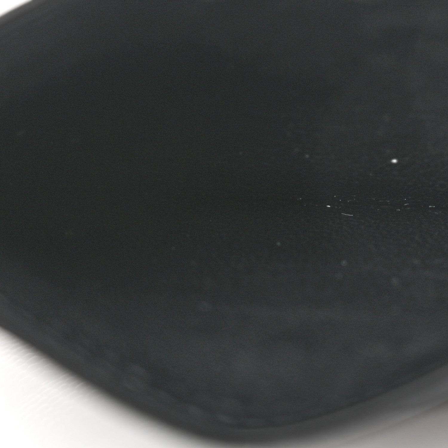 Saint Laurent Grain De Poudre Matelasse Chevron Monogram Credit Card Case Black 5 of 8