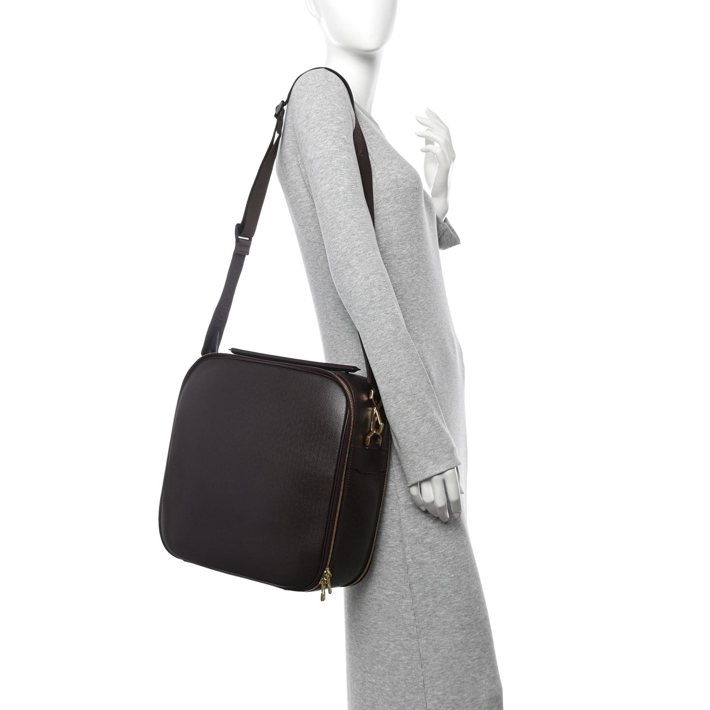 Taiga Tura Laptop Briefcase Acajou