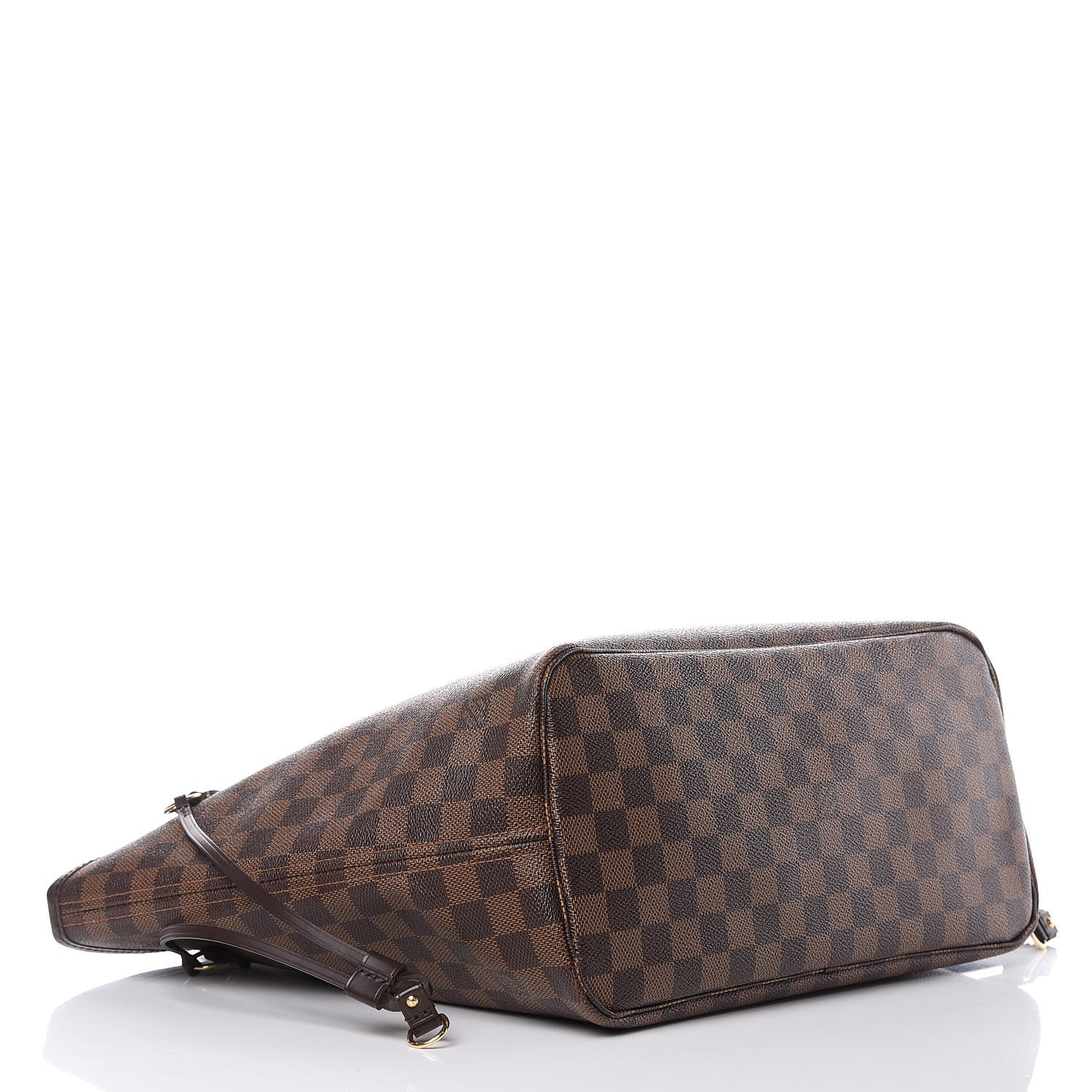 Louis Vuitton Damier Ebene Neo Neverfull MM Rose Ballerine 4 of 15