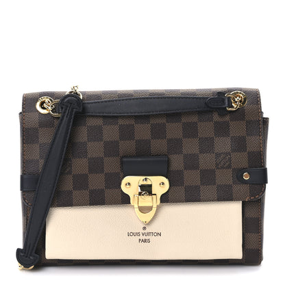 Louis Vuitton Damier Ebene Vavin PM Creme 1 of 9