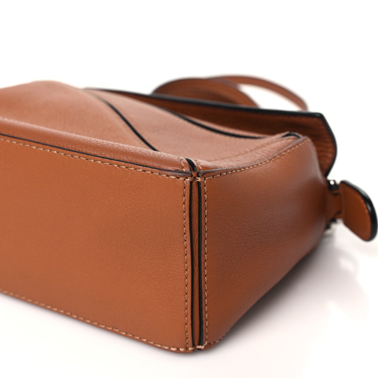 Calfskin Mini Puzzle Bag Tan