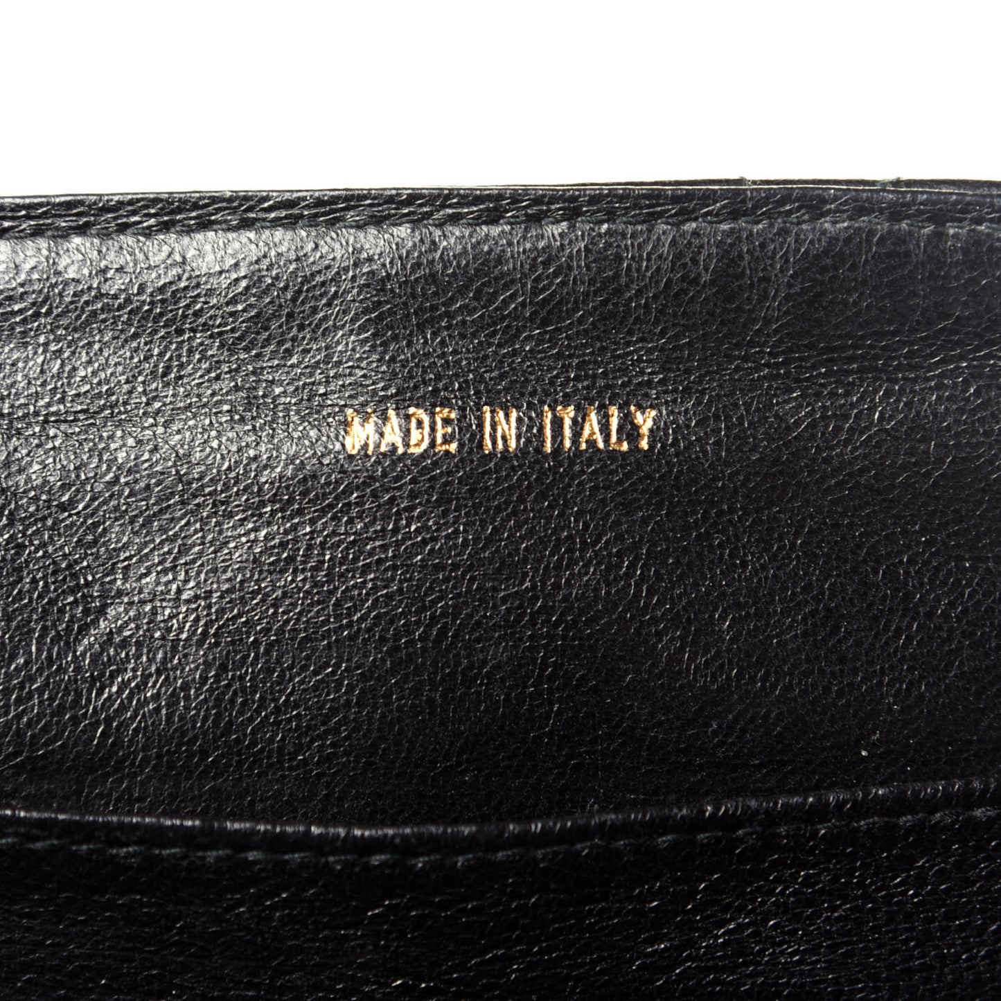 Lambskin Quilted Medium Braided Single Flap Black