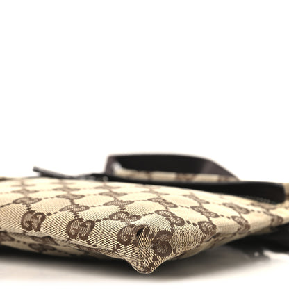 Gucci GG Monogram Double Pocket Belt Bag Dark Brown 10 of 11
