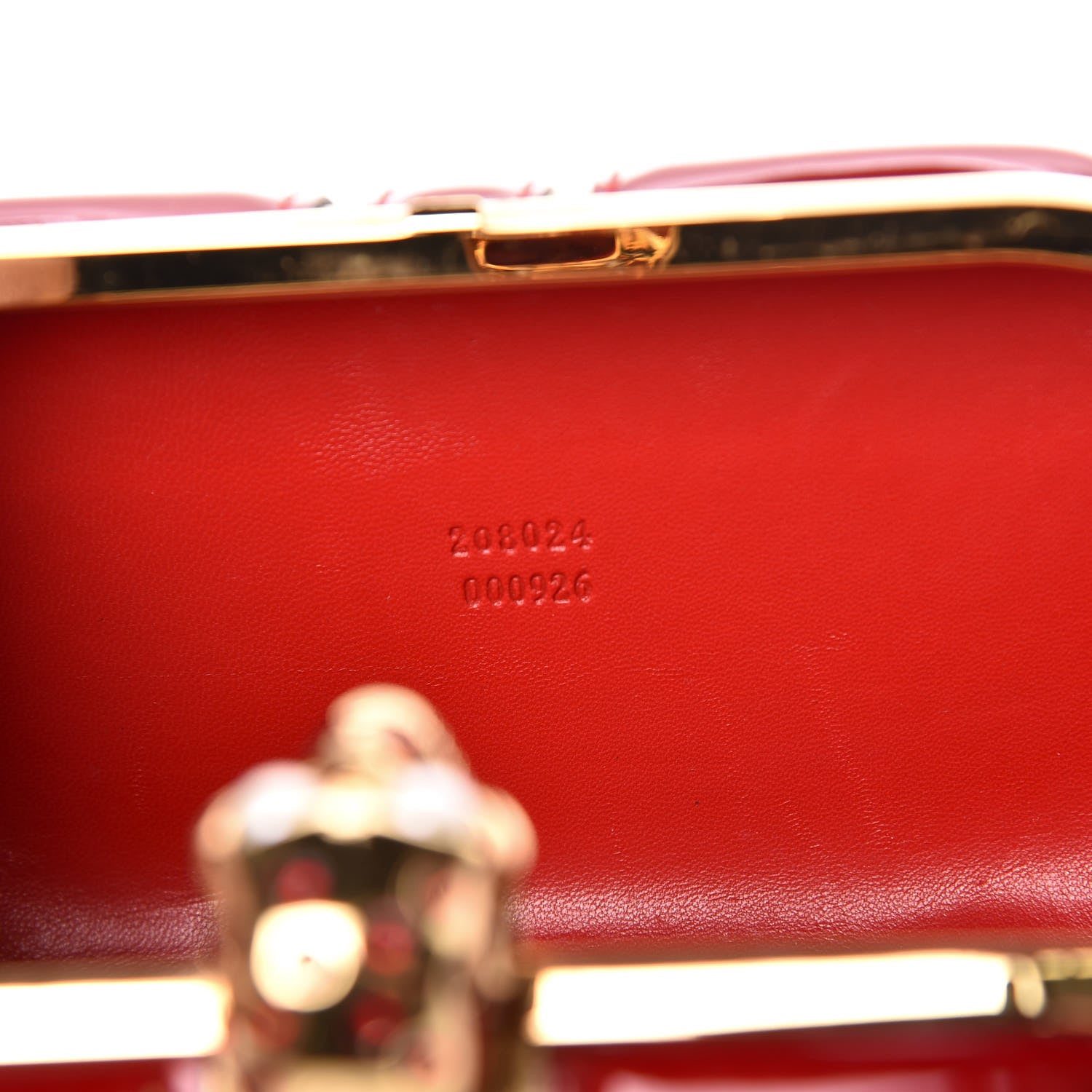 Alexander McQueen Patent Calfskin Britannia Skull Box Clutch Intense Red 9 of 12
