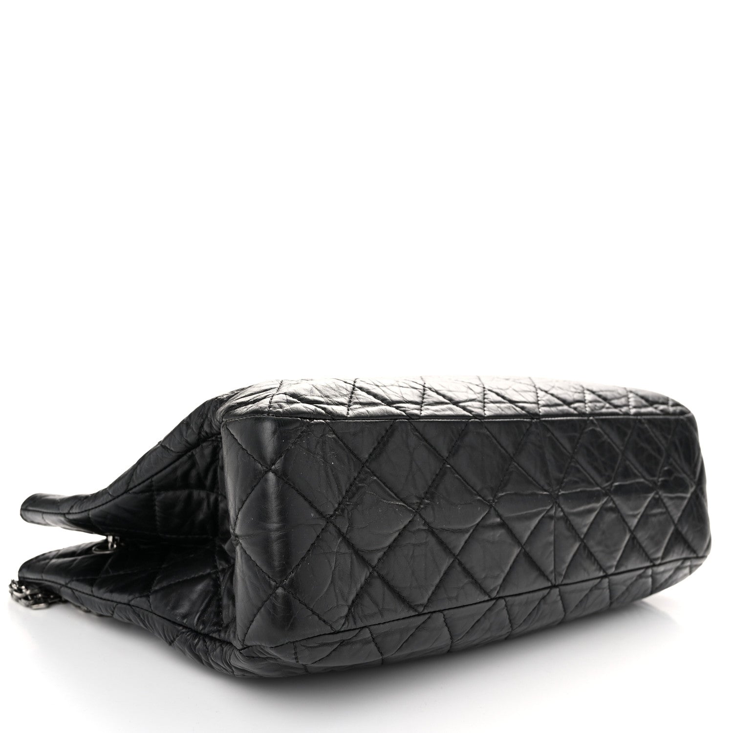 Chanel Aged Calfskin Reissue 2.55 Tote Black 4 of 10