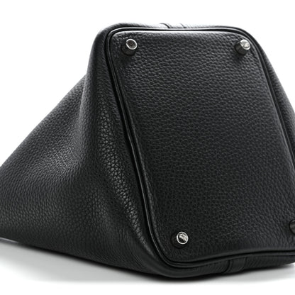Hermes Taurillon Clemence Picotin Lock 18 PM Black 9 of 10