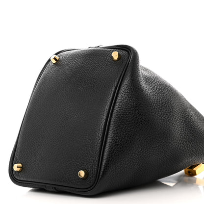 Hermes Taurillon Clemence Picotin Lock 18 PM Black 10 of 15