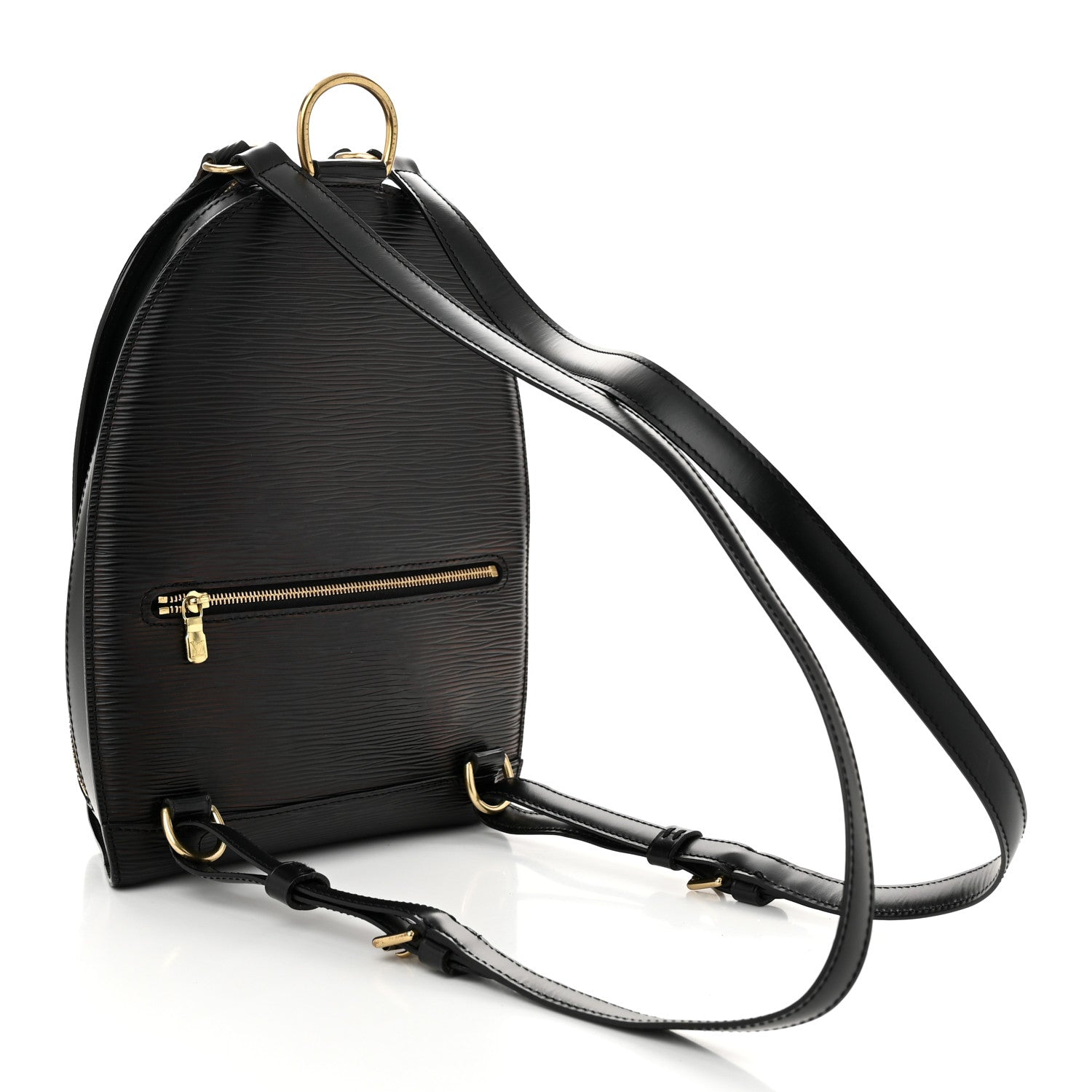 Louis Vuitton Epi Mabillon Backpack Black 3 of 9