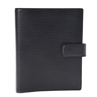 Louis Vuitton Epi Large Ring Agenda Black 1 of 8