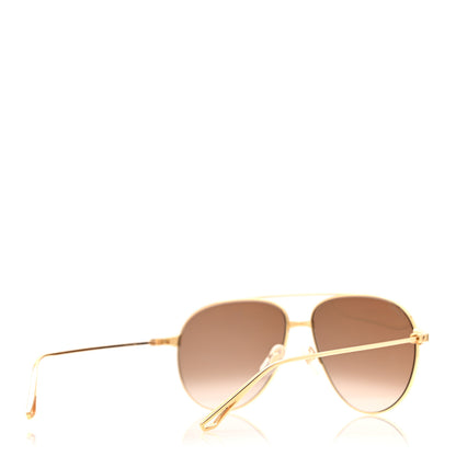 Cartier Santos Aviator Sunglasses CT0298S Gold 4 of 9