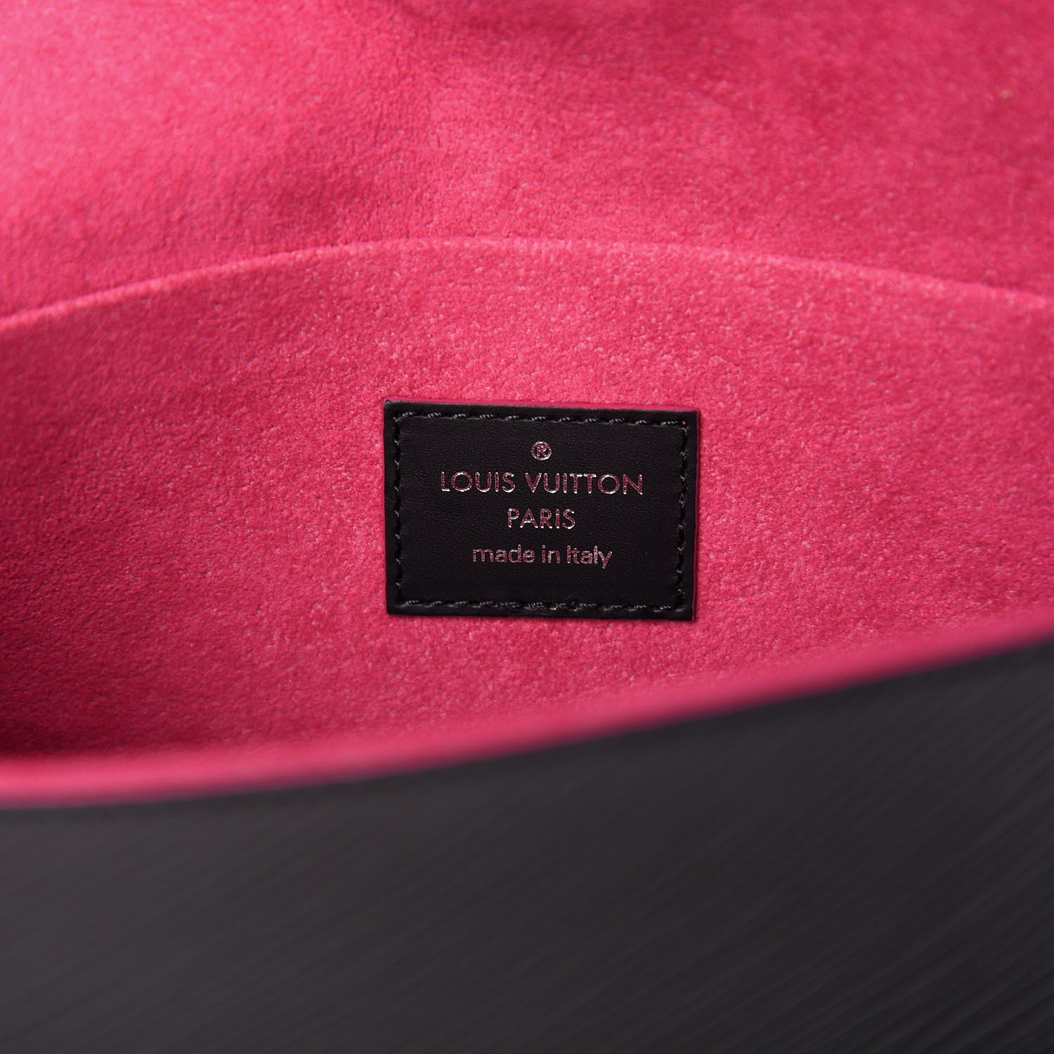 Louis Vuitton Epi Pochette Felicie Black Hot Pink 6 of 10
