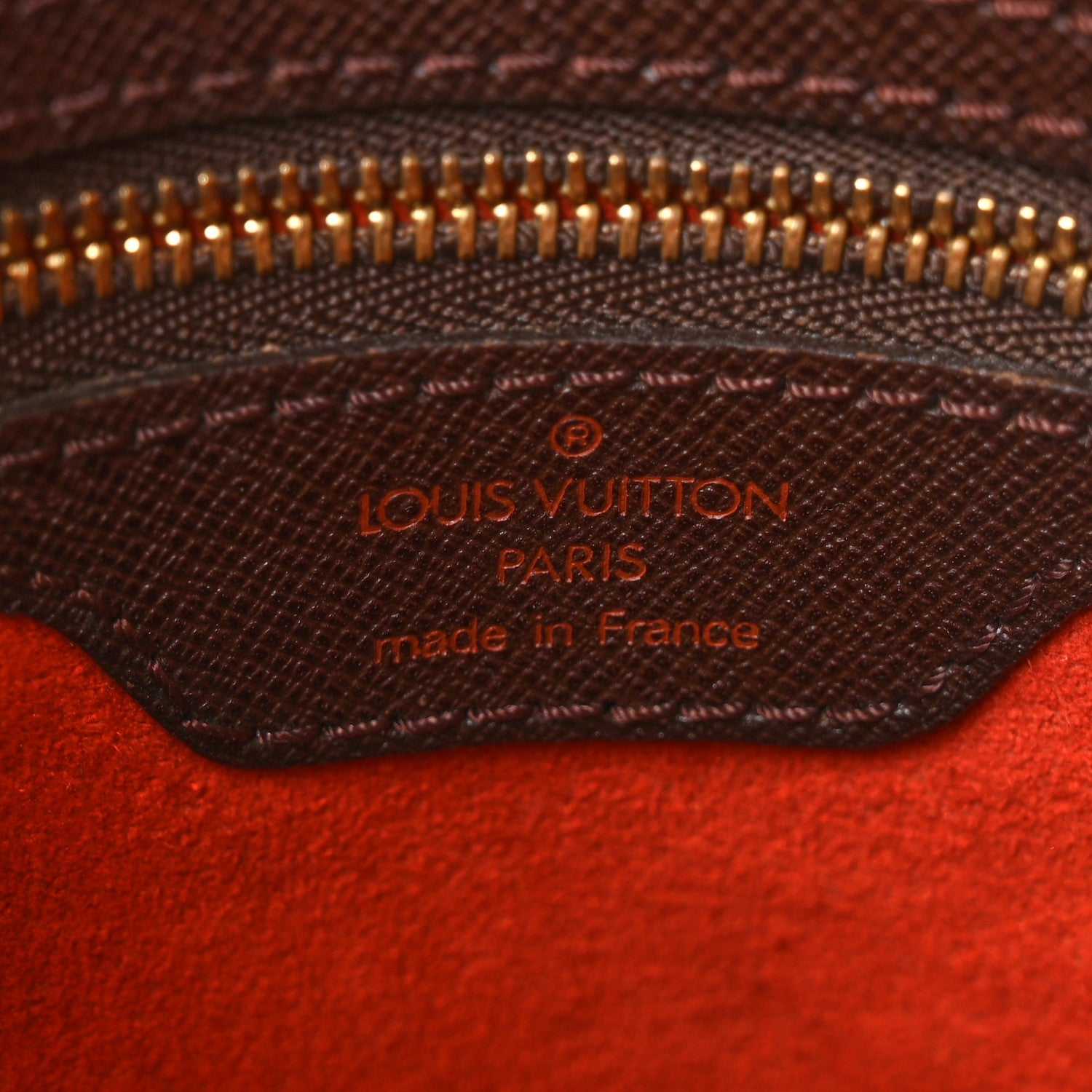 Louis Vuitton Damier Ebene Marais Bucket 23 7 of 11