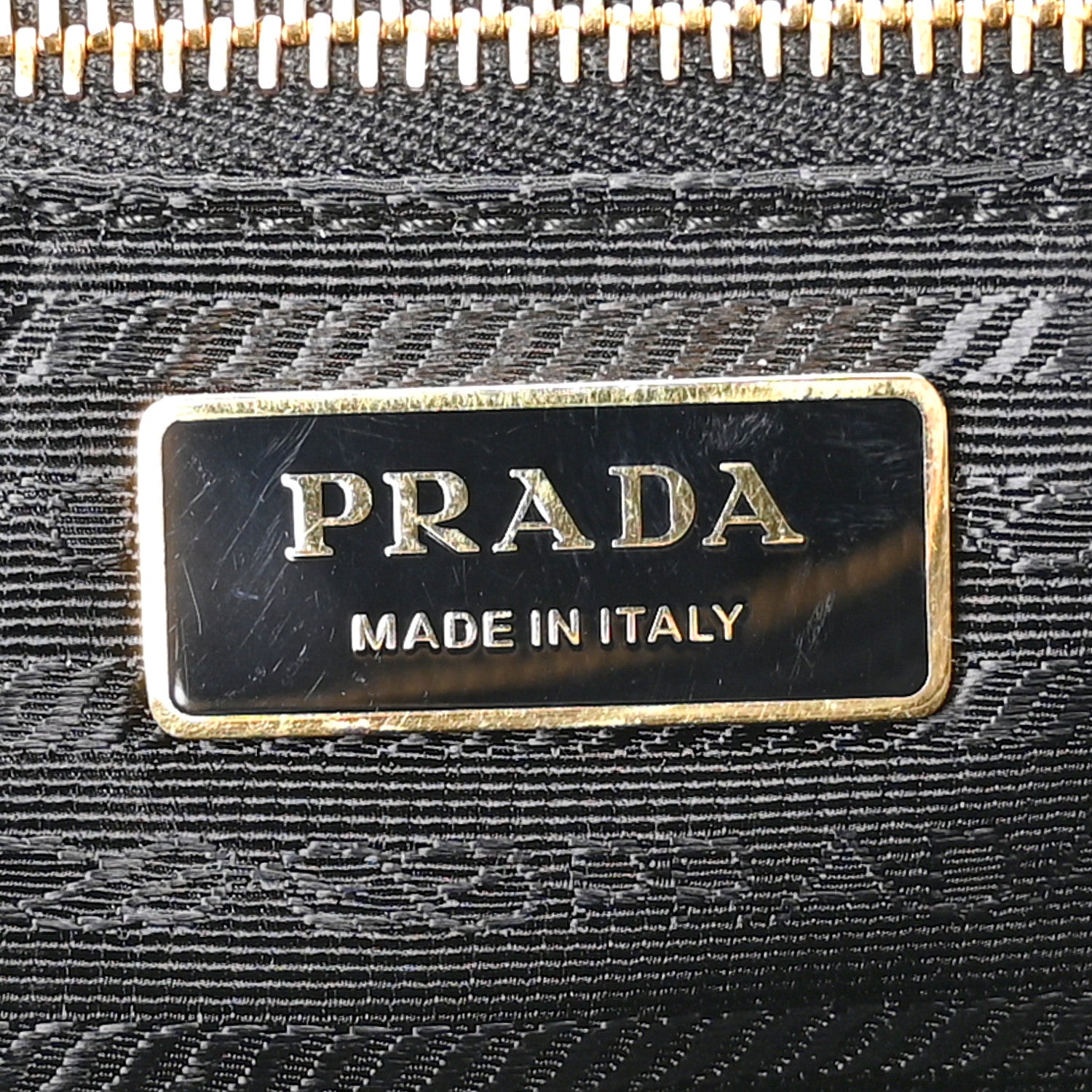Prada Re-Nylon Tessuto Impuntu Quilted Re-Edition 1995 Chaine Tote Black 6 of 11