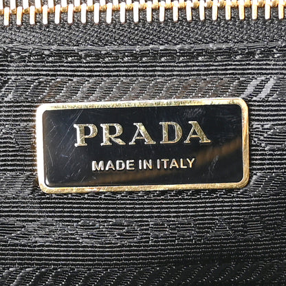 Prada Re-Nylon Tessuto Impuntu Quilted Re-Edition 1995 Chaine Tote Black 6 of 11