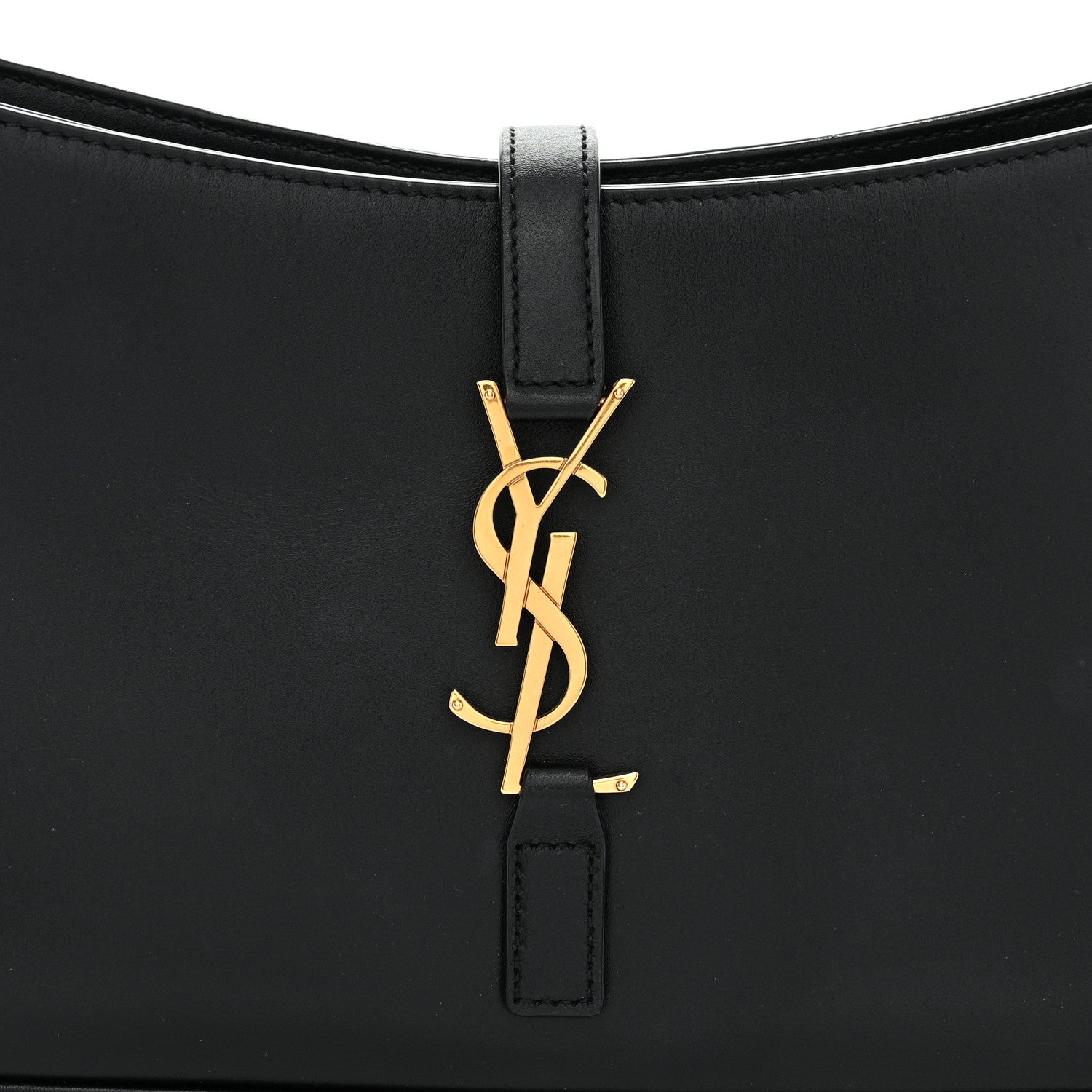 Saint Laurent Smooth Calfskin Le 5 A 7 Hobo Black 8 of 11
