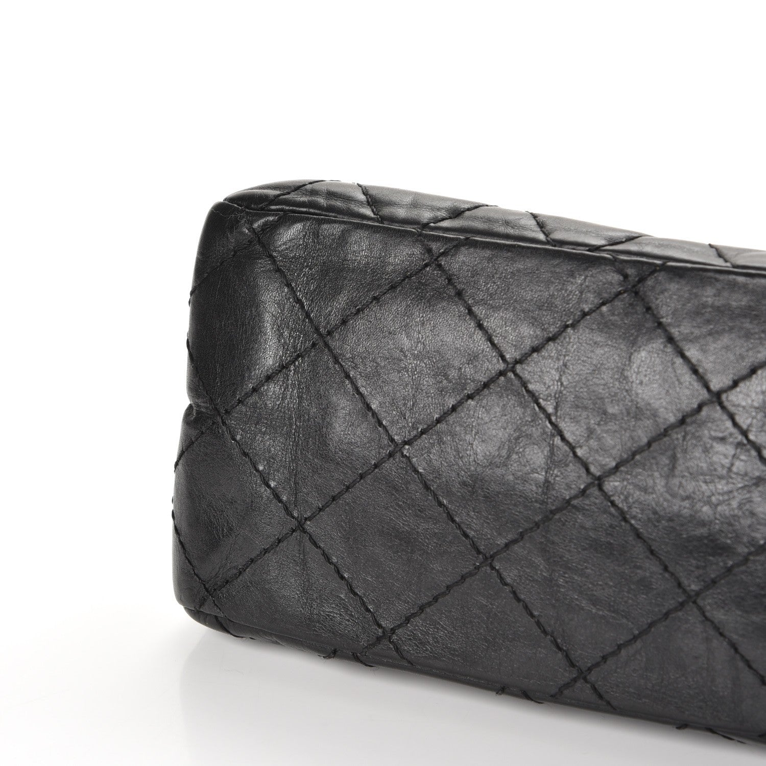 Chanel Aged Calfskin Quilted 2.55 Reissue 226 Flap Black 9 of 11