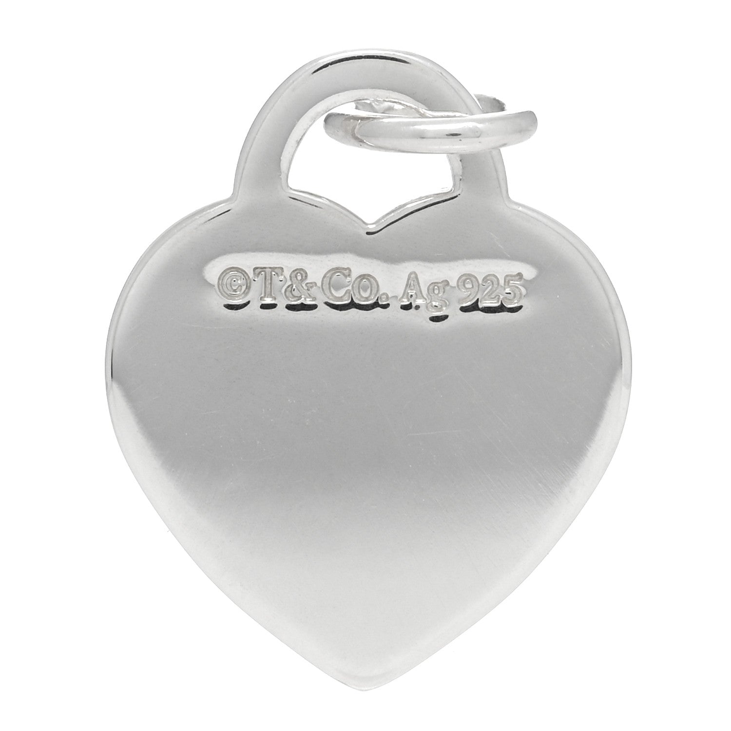Tiffany Sterling Silver Small Return to Tiffany Heart Pendant 3 of 3