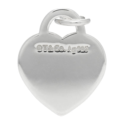 Tiffany Sterling Silver Small Return to Tiffany Heart Pendant 3 of 3