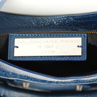 Balenciaga Agneau Classic Hardware City Bleu Mineral 6 of 7