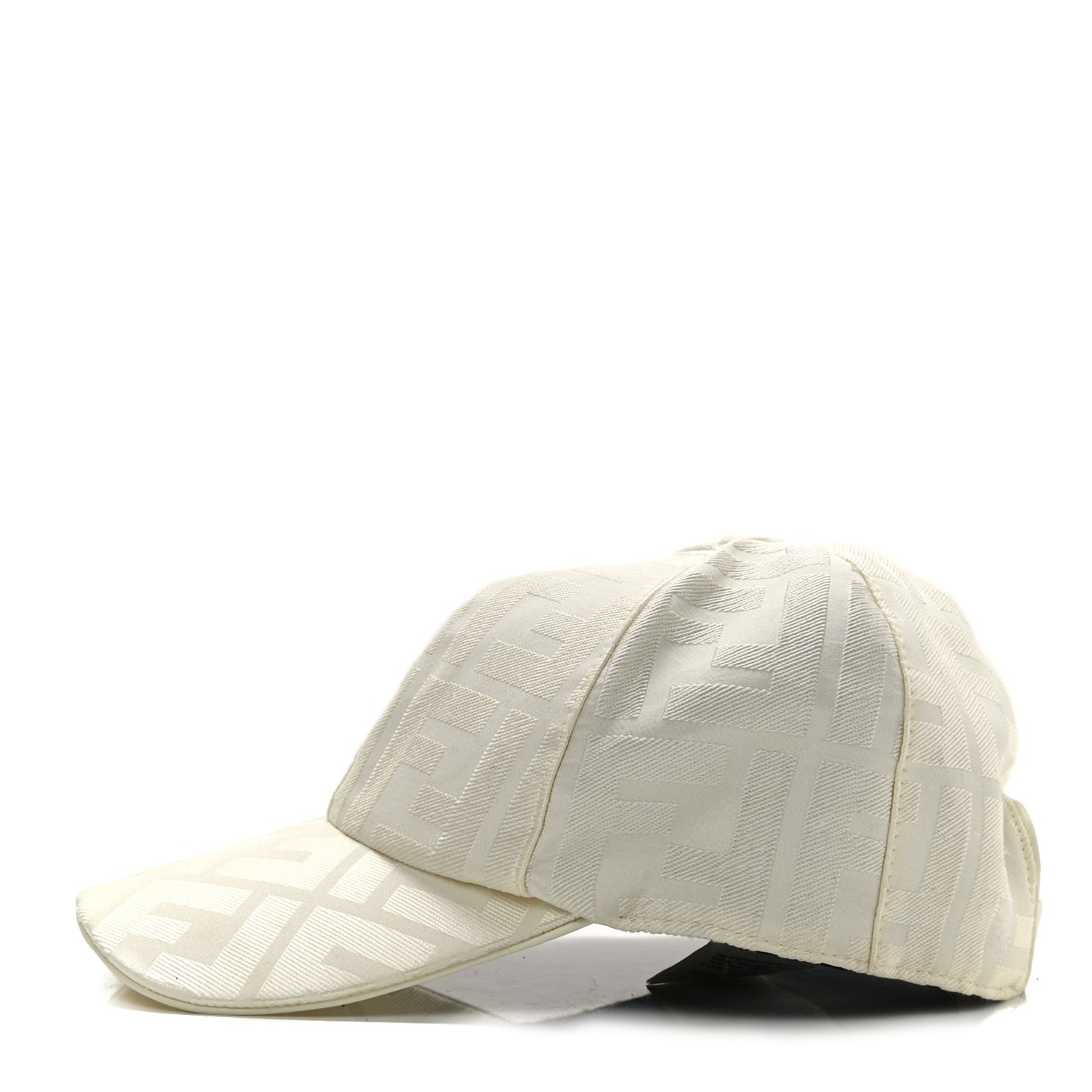 Canvas FF Baseball Hat White