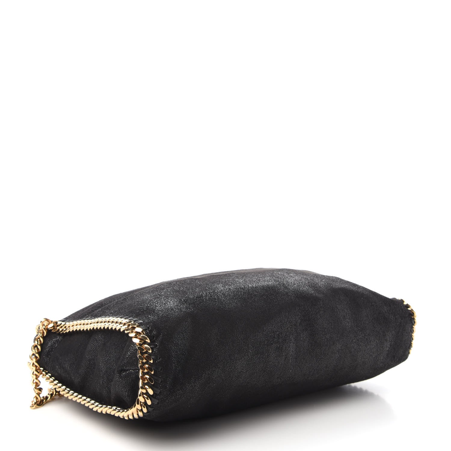 Stella McCartney Shaggy Deer Falabella Fold Over Tote Black 5 of 10