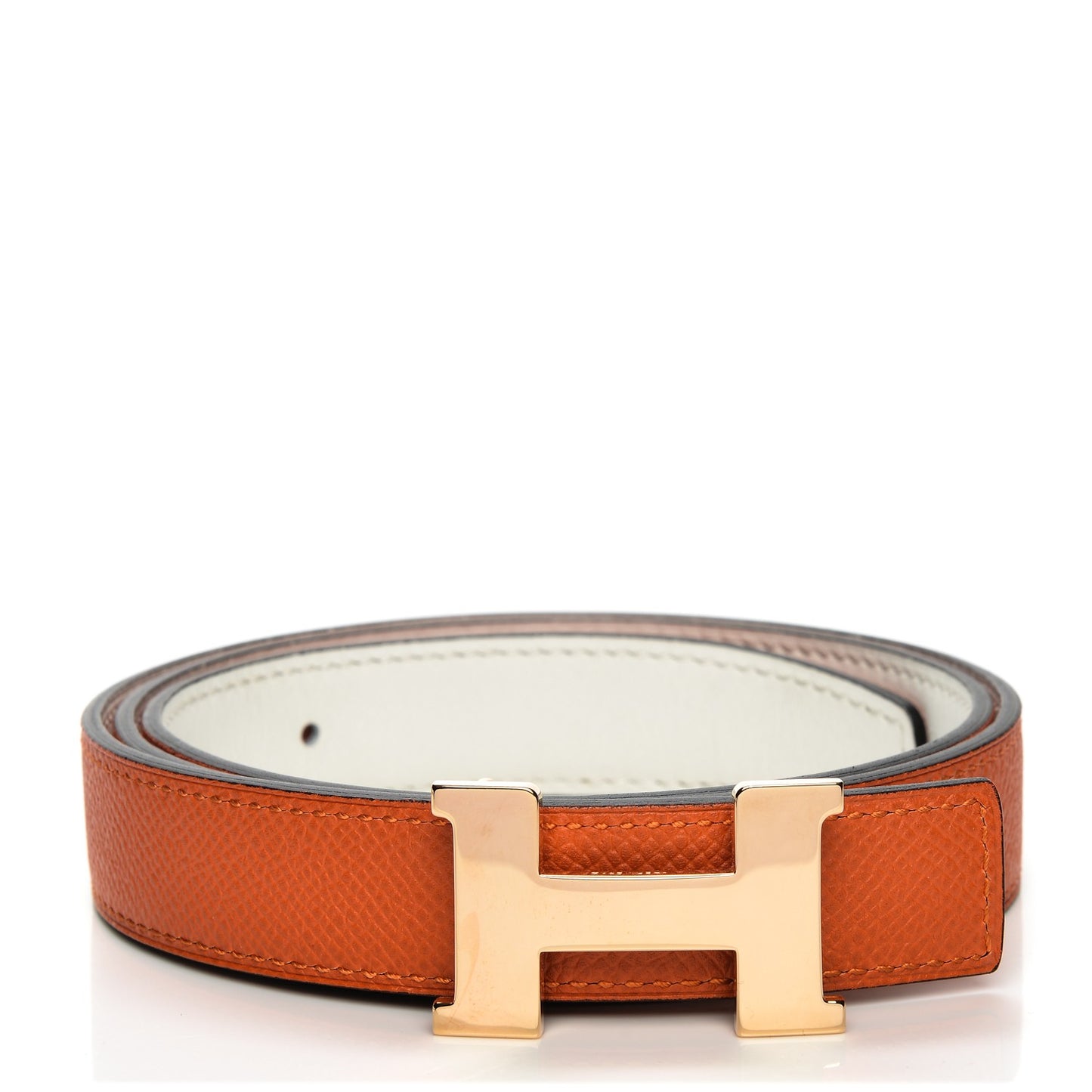 Epsom Swift 24mm Mini Constance H Belt 85 Feu White