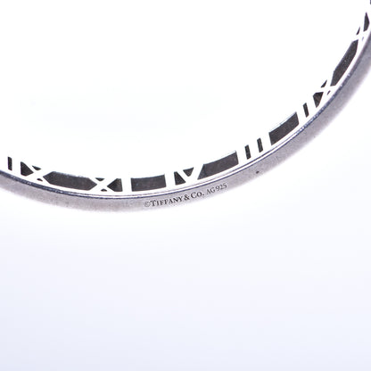 Tiffany Sterling Silver Narrow Atlas Open Bangle Bracelet 4 of 4