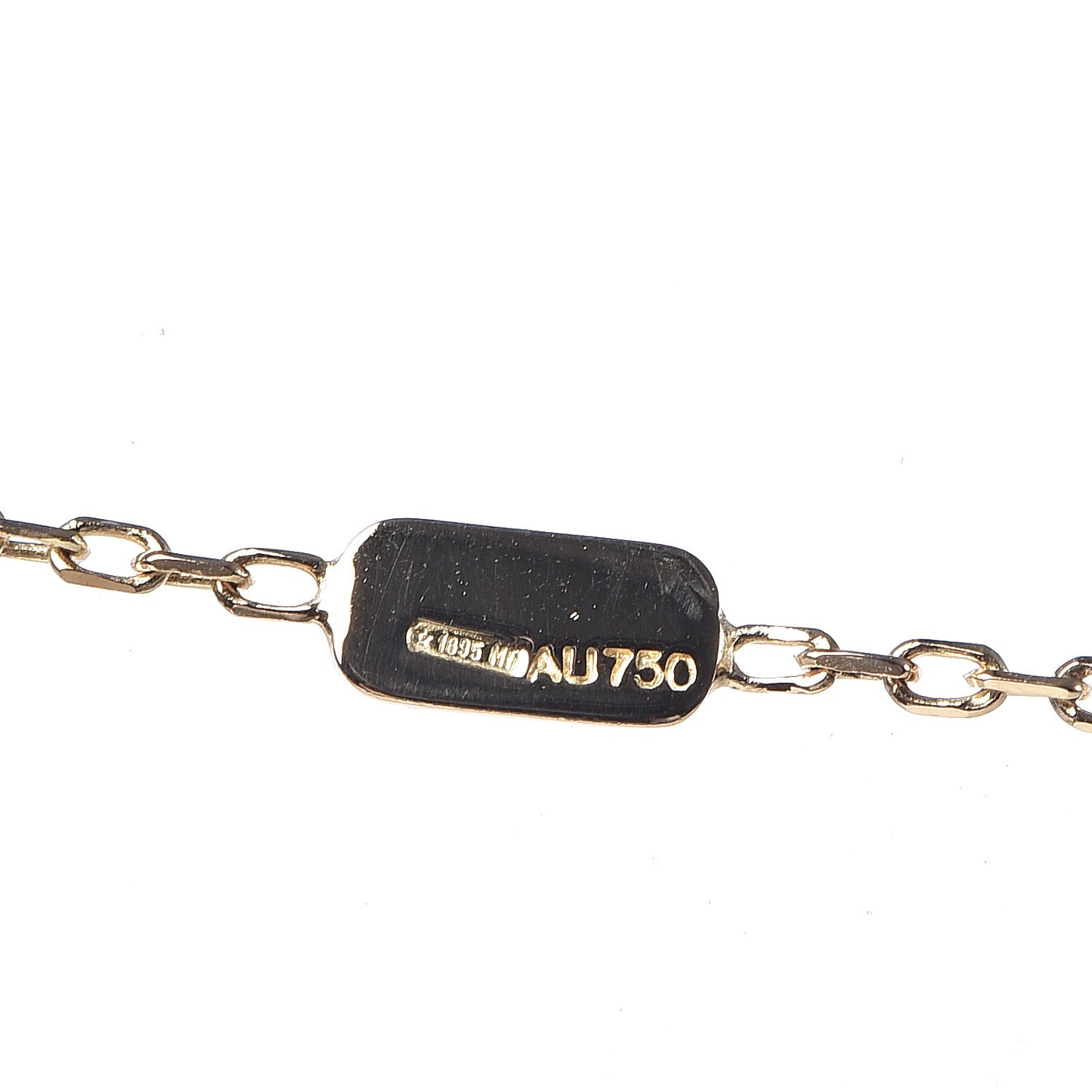 18K Yellow Gold Icon Twirl Pendant Necklace