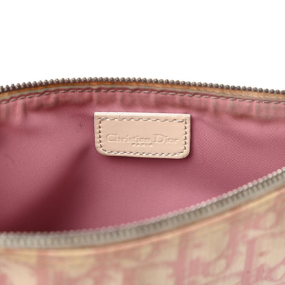 Christian Dior Monogram Mini Saddle Pochette Pink 6 of 18