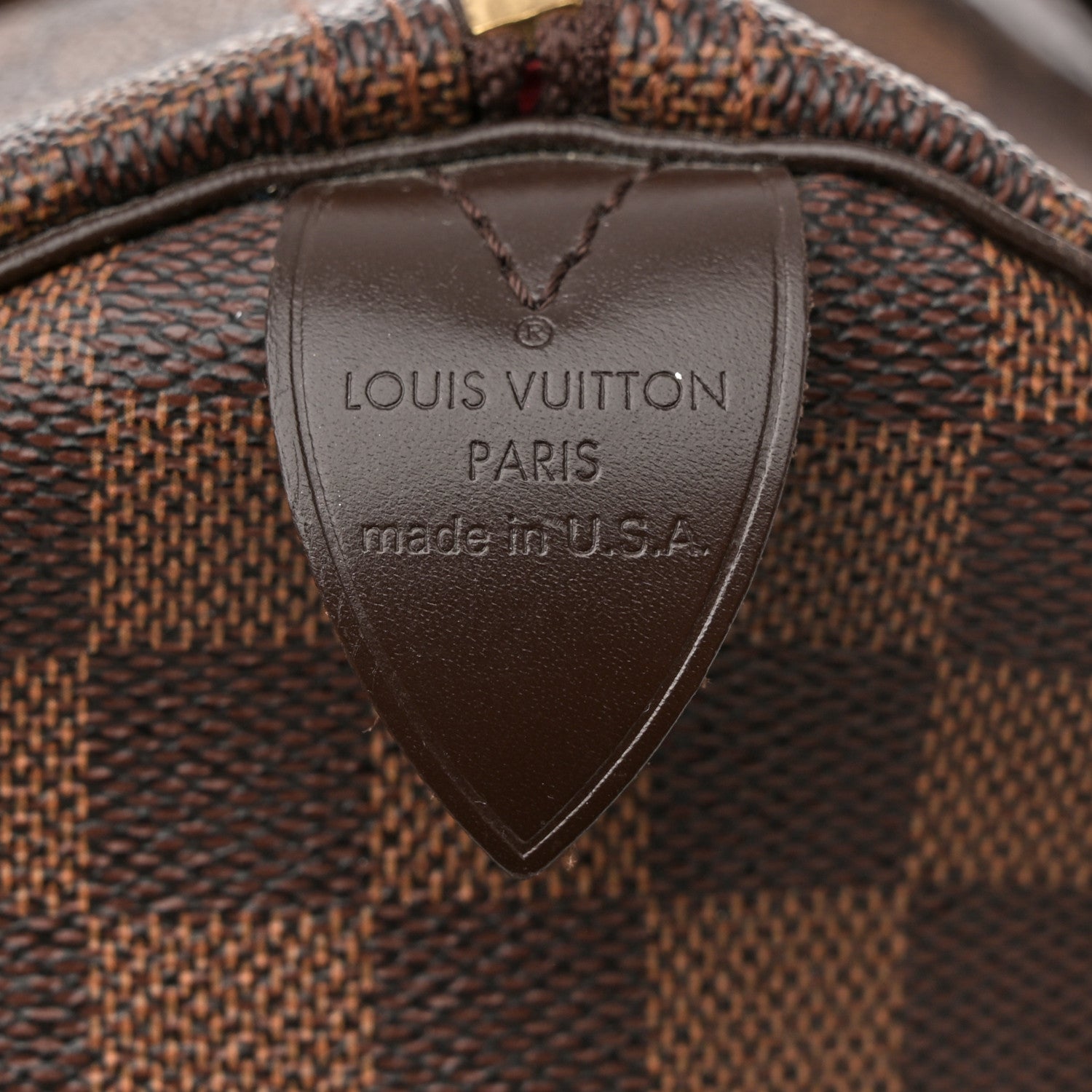 Louis Vuitton Damier Ebene Speedy 35 6 of 14