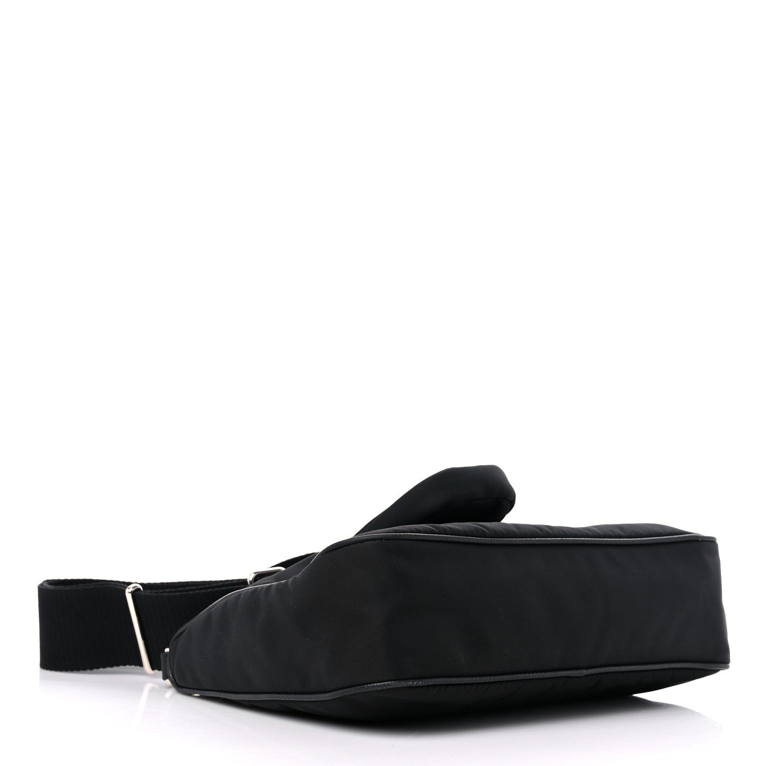 Prada Nylon Re-Edition 2005 Shoulder Bag Black 4 of 10