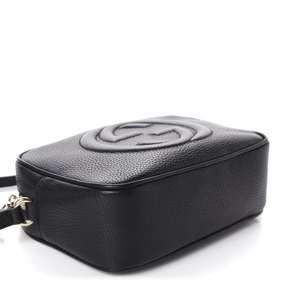 Gucci Pebbled Calfskin Small Soho Disco Bag Black 4 of 11