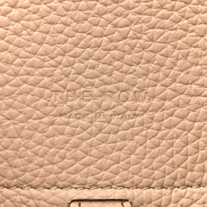 The Row Grained Calfskin Soft Margaux 10 Bag Dark Taupe Dark Taupe 6 of 10