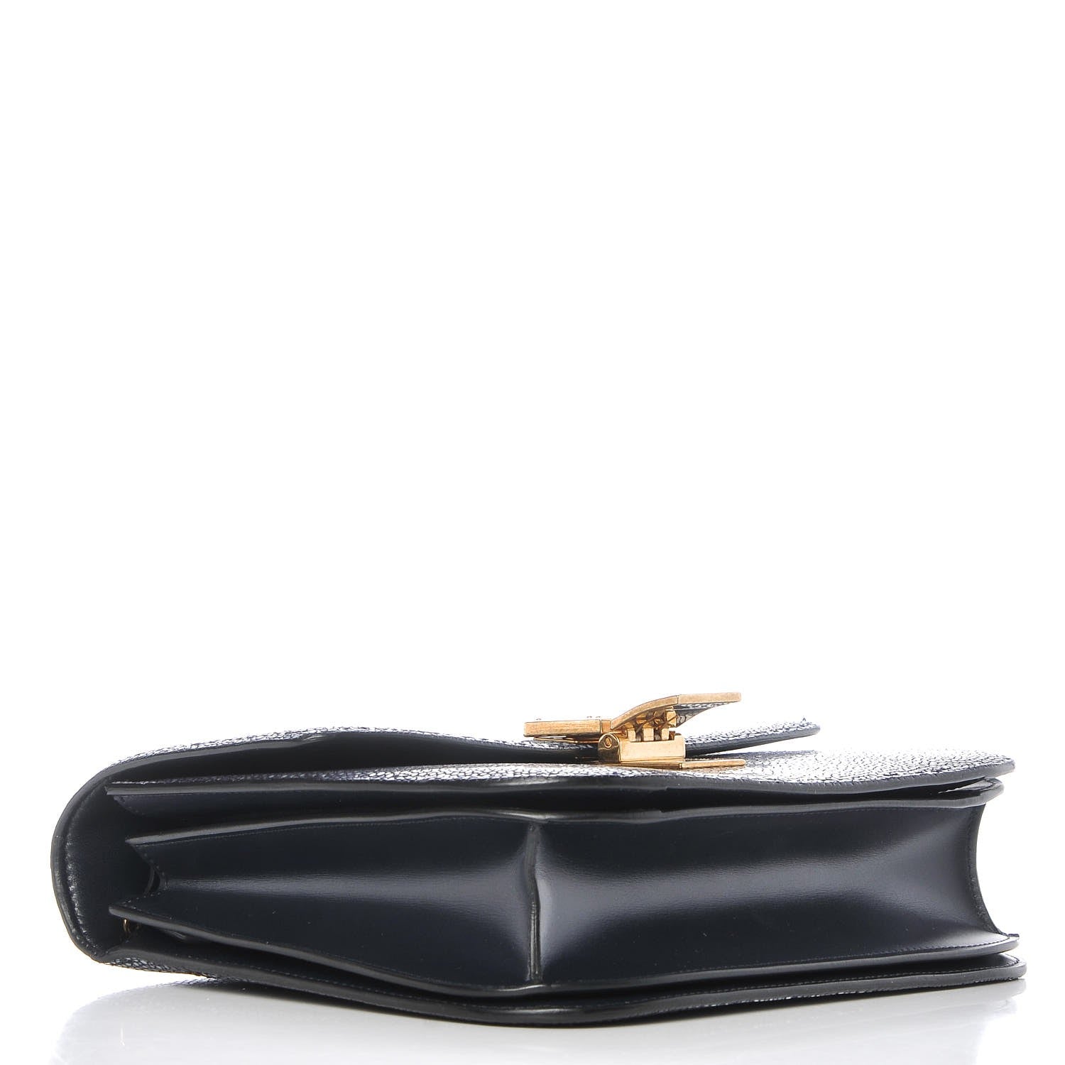 Celine Stingray Medium Classic Box Flap Bag Navy 4 of 7