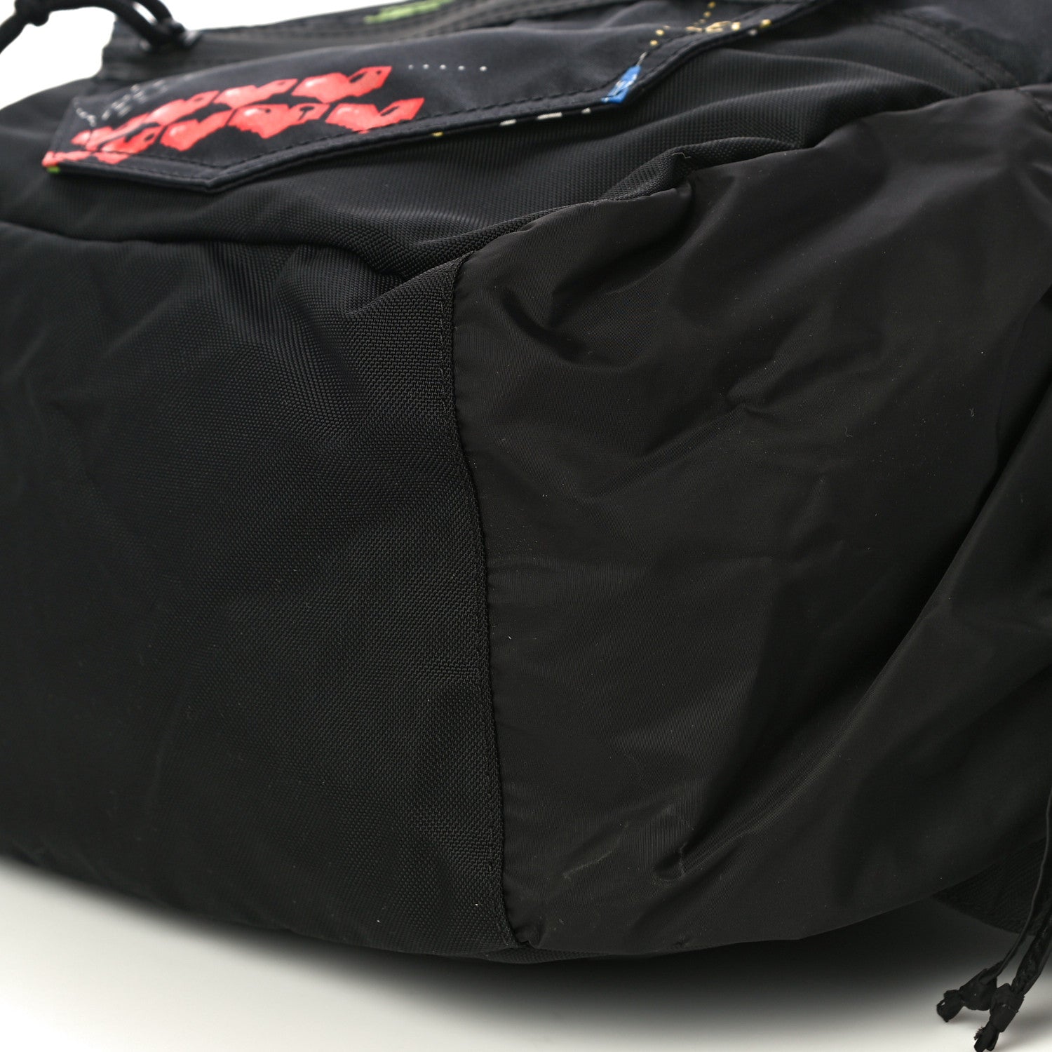 Valentino Garavani Nylon Game Print Backpack Black 9 of 9