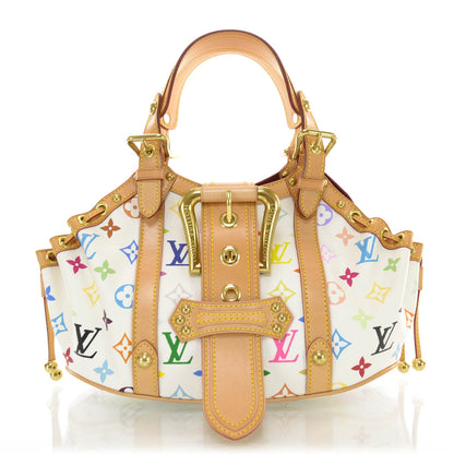Louis Vuitton Monogram Multicolor Theda GM White 1 of 7