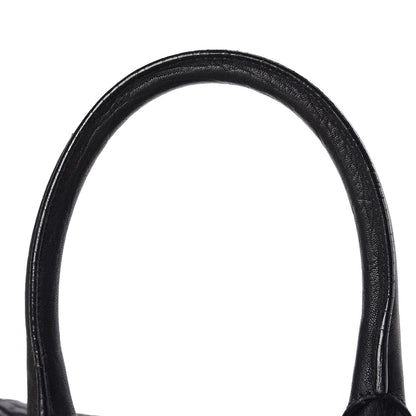 Saint Laurent Pebbled Lambskin Medium Easy Sac Black 12 of 13