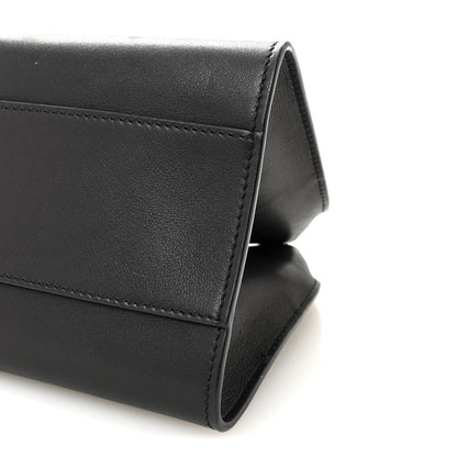The Row Smooth Calfskin Peggy Bag Black 9 of 9