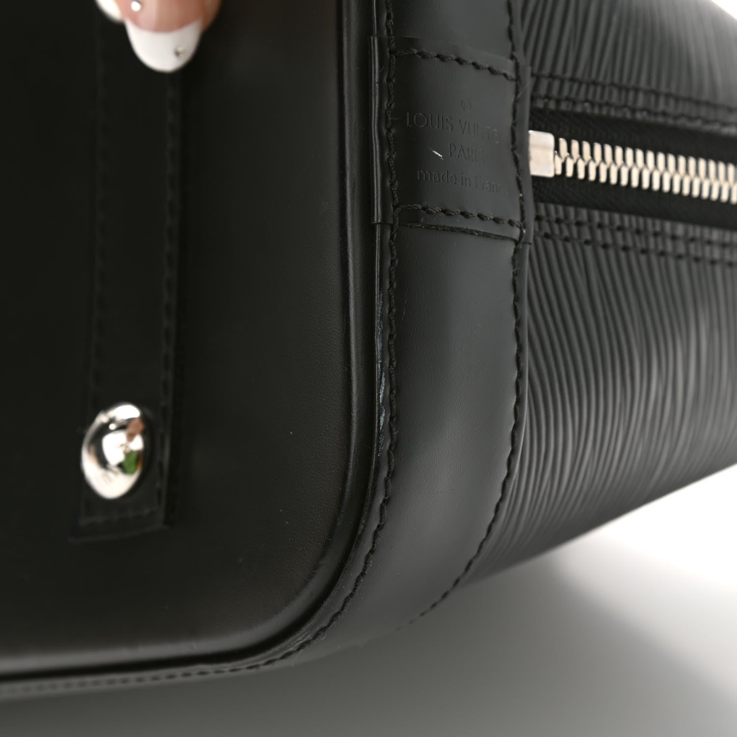 Louis Vuitton Epi Alma PM Black 13 of 13