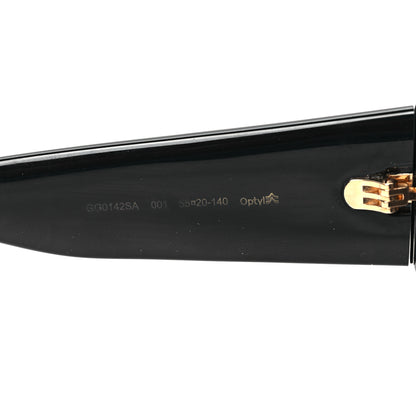 Gucci Acetate Square Frame Sunglasses GG0142SA Black 6 of 6