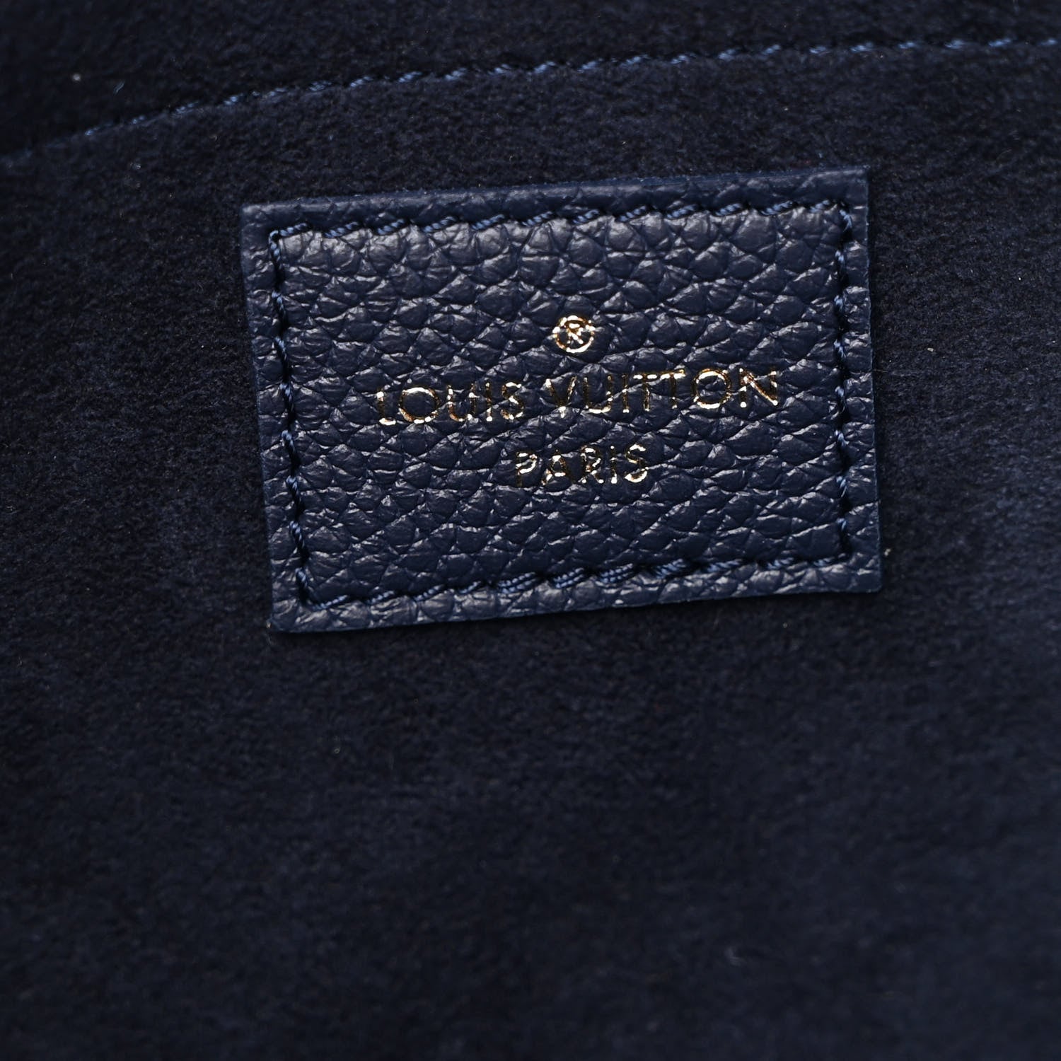 Louis Vuitton Empreinte Pochette Felicie Chain Wallet Navy 8 of 11