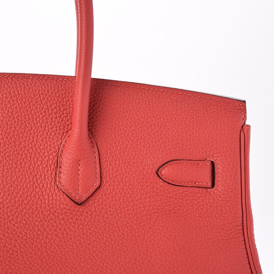 Hermes Togo Birkin 35 Rouge Pivoine 29 of 33